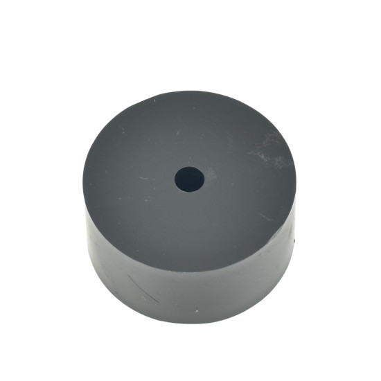 Hard Plastic Washer, Hole M6 (6mm), O/D 44mm, Height 22mm – Black
