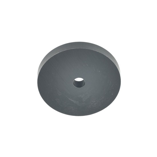 Hard Plastic Washer, Hole M6 (6mm), O/D 44mm, Height 6mm – Black