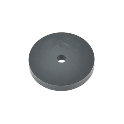 Hard Plastic Washer, Hole M6 (6mm), O/D 44mm, Height 6mm – Black