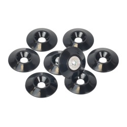 6mm (M6) Countersunk Washer - Black