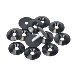 6mm (M6) Countersunk Washer - Black