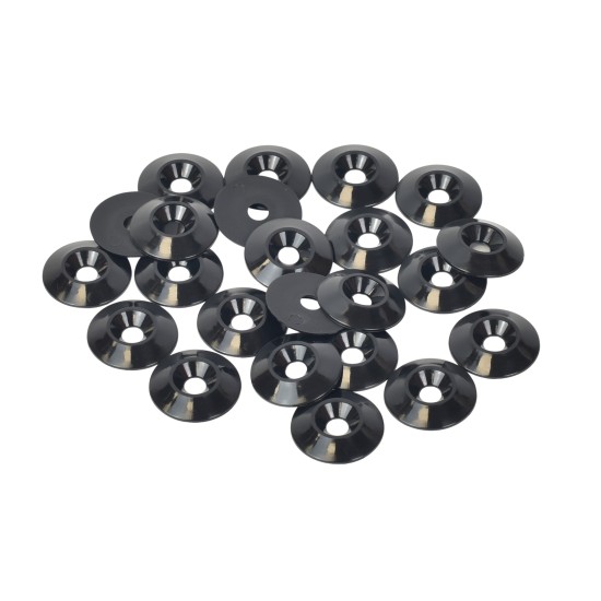 6mm (M6) Countersunk Washer - Black