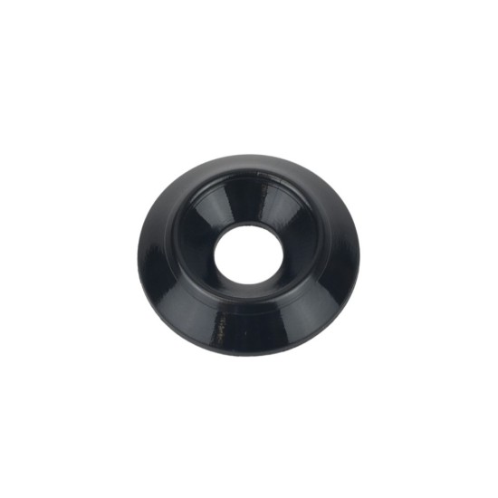 6mm (M6) Countersunk Washer - 20mm diameter, black