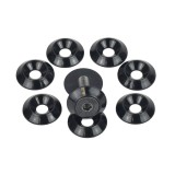6mm (M6) Countersunk Washer - 20mm diameter, black