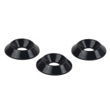 6mm (M6) Countersunk Washer - Small 20mm diameter, Black 6mm (M6) Countersunk Washer - Small 20mm diameter, Black