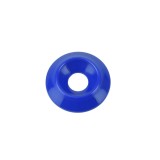 6mm (M6) Countersunk Washer - Small 20mm diameter, Blue