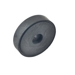 80mm Anti-vibration Solid Rubber Base, 20mm Deep, Stackable - 1PC 80mm Anti-vibration Solid Rubber Base, 20mm Deep, Stackable - 1PC