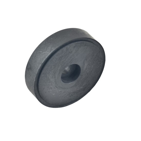 80mm Anti-vibration Solid Rubber Base, 20mm Deep, Stackable - 1PC 80mm Anti-vibration Solid Rubber Base, 20mm Deep, Stackable - 1PC