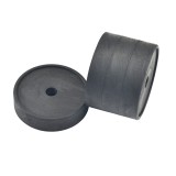 80mm Anti-vibration Solid Rubber Base, 20mm Deep, Stackable - 1PC 80mm Anti-vibration Solid Rubber Base, 20mm Deep, Stackable - 1PC