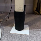 80mm Anti-vibration Solid Rubber Base, 20mm Deep, Stackable - 1PC