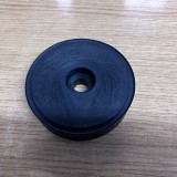 80mm Anti-vibration Solid Rubber Base, 20mm Deep, Stackable - 1PC