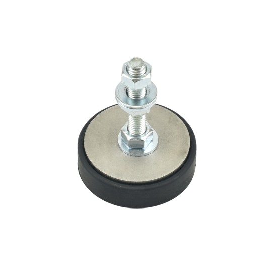 80mm (Bigfoot 600KG) Anti-vibration TPV Rubber Machine Levelling Feet - 12mm (M12) Stud - 1PC 80mm (Bigfoot 600KG) Anti-vibration TPV Rubber Machine Levelling Feet - 12mm (M12) Stud - 1PC
