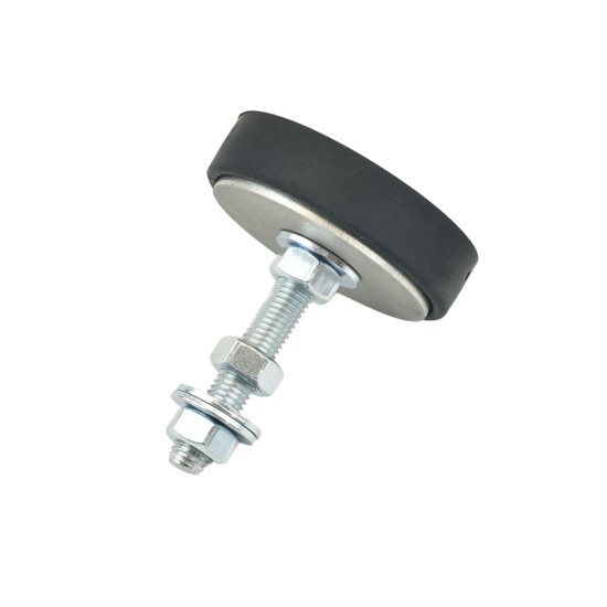 80mm (Bigfoot 600KG) Anti-vibration TPV Rubber Machine Levelling Feet - 12mm (M12) Stud - 1PC 80mm (Bigfoot 600KG) Anti-vibration TPV Rubber Machine Levelling Feet - 12mm (M12) Stud - 1PC