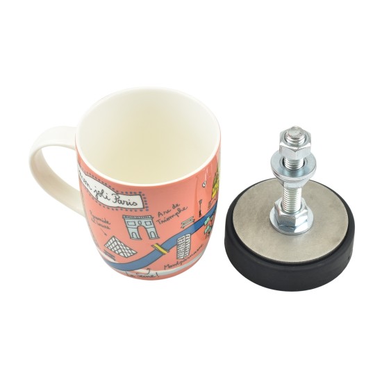 80mm (Bigfoot 600KG) Anti-vibration TPV Rubber Machine Levelling Feet - 12mm (M12) Stud - 1PC 80mm (Bigfoot 600KG) Anti-vibration TPV Rubber Machine Levelling Feet - 12mm (M12) Stud - 1PC