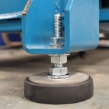 80mm (Bigfoot 600KG) Anti-vibration TPV Rubber Machine Levelling Feet - 12mm (M12) Stud - 1PC