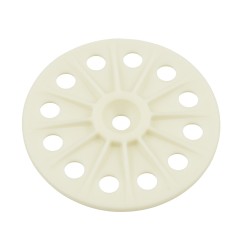 Budget Flame Retardent 60mm Plastic Washers for Fixing EPS, XPS, Rockwool, Fiberglass, Soft/Medium Insulation