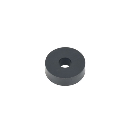 Nylon Washer, Hole M6 (6mm), O/D 20mm, Height 6mm – Black