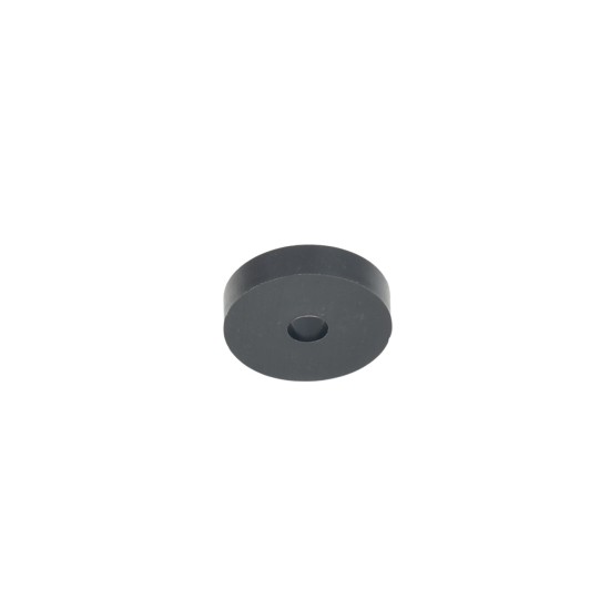 Nylon Washer, Hole M6 (6mm), O/D 26mm, Height 6mm – Black