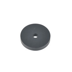 Hard Plastic Washer, Hole M6 (6mm), O/D 38mm, Height 6mm – Black