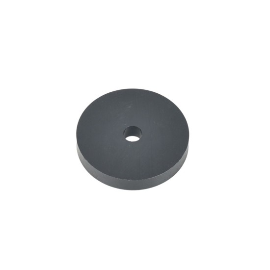 Hard Plastic Washer, Hole M6 (6mm), O/D 38mm, Height 6mm – Black