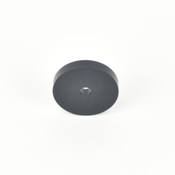 Hard Plastic Washer, Hole M6 (6mm), O/D 38mm, Height 6mm – Black