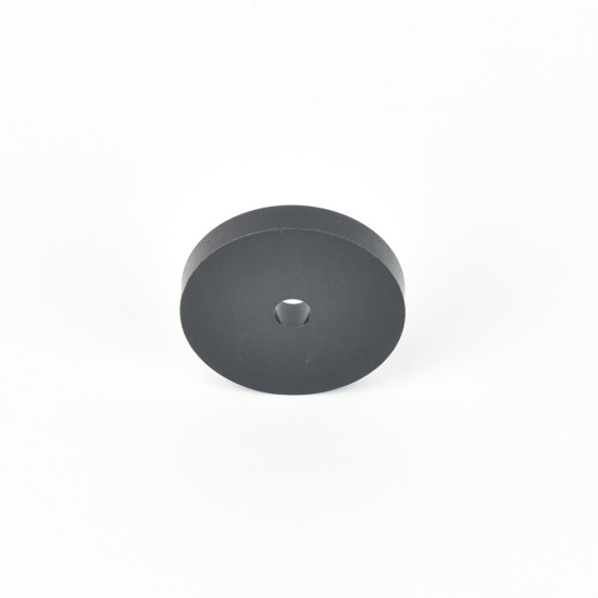 Hard Plastic Washer, Hole M6 (6mm), O/D 38mm, Height 6mm – Black