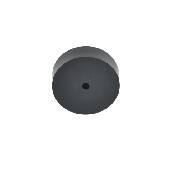 Hard Plastic Washer, Hole M4 (4mm), O/D 38mm, Height 12mm – Black
