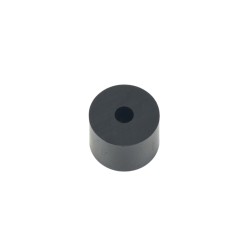 Hard Plastic Washer, Hole M4 (4mm), O/D 16mm, Height 12mm – Black