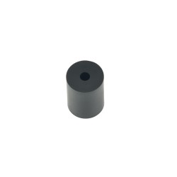Hard Plastic Washer, Hole M4 (4mm), O/D 16mm, Height 22mm – Black