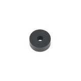 Hard Plastic Washer, Hole M4 (4mm), O/D 16mm, Height 6mm – Black