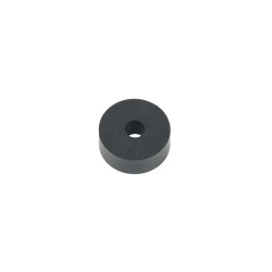 Hard Plastic Washer, Hole M4 (4mm), O/D 16mm, Height 6mm – Black