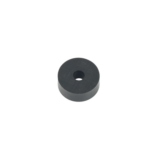 Hard Plastic Washer, Hole M4 (4mm), O/D 16mm, Height 6mm – Black