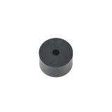 Hard Plastic Washer, Hole M4 (4mm), O/D 20mm, Height 12mm – Black