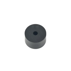 Hard Plastic Washer, Hole M4 (4mm), O/D 20mm, Height 12mm – Black