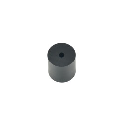 Hard Plastic Washer, Hole M4 (4mm), O/D 20mm, Height 22mm – Black