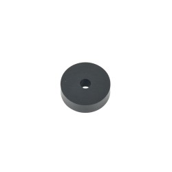 Hard Plastic Washer, Hole M4 (4mm), O/D 20mm, Height 6mm – Black