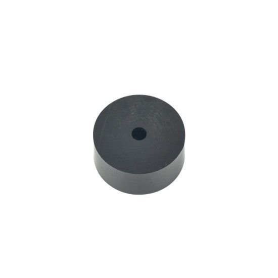 Hard Plastic Washer, Hole M4 (4mm), O/D 26mm, Height 12mm – Black