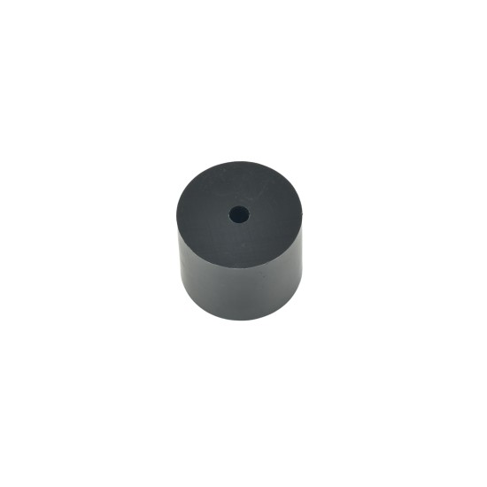 Hard Plastic Washer, Hole M4 (4mm), O/D 26mm, Height 22mm – Black