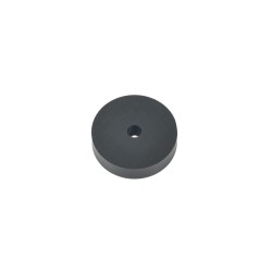 Hard Plastic Washer, Hole M4 (4mm), O/D 26mm, Height 6mm – Black