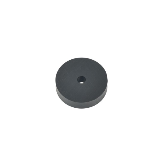 Hard Plastic Washer, Hole M4 (4mm), O/D 26mm, Height 6mm – Black