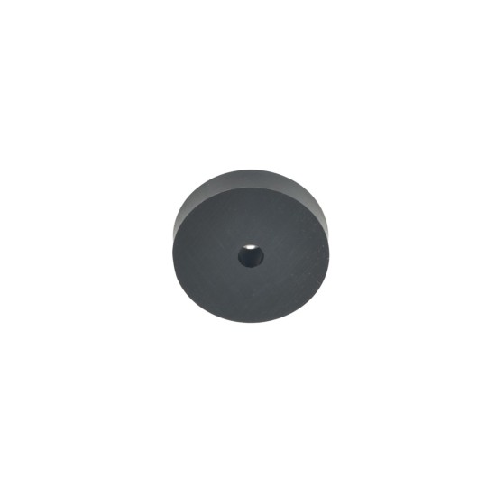 Hard Plastic Washer, Hole M4 (4mm), O/D 26mm, Height 6mm – Black
