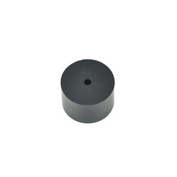 Hard Plastic Washer, Hole M4 (4mm), O/D 32mm, Height 22mm – Black