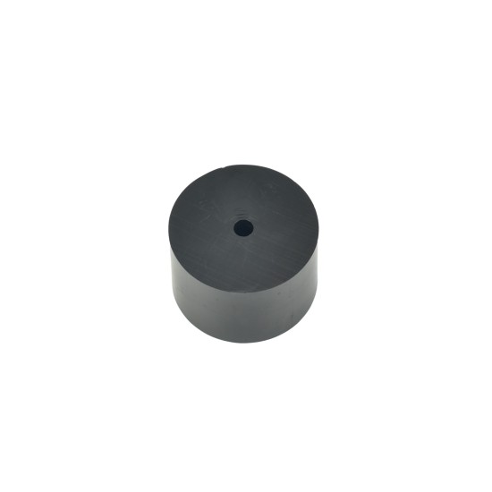 Hard Plastic Washer, Hole M4 (4mm), O/D 32mm, Height 22mm – Black