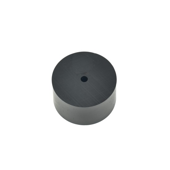 Hard Plastic Washer, Hole M4 (4mm), O/D 38mm, Height 22mm – Black