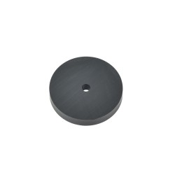 Hard Plastic Washer, Hole M4 (4mm), O/D 38mm, Height 6mm – Black