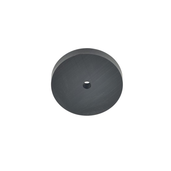 Hard Plastic Washer, Hole M4 (4mm), O/D 38mm, Height 6mm – Black