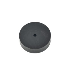 Hard Plastic Washer, Hole M4 (4mm), O/D 44mm, Height 12mm – Black