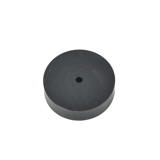 Hard Plastic Washer, Hole M4 (4mm), O/D 44mm, Height 12mm – Black
