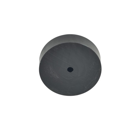 Hard Plastic Washer, Hole M4 (4mm), O/D 44mm, Height 12mm – Black