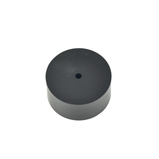 Hard Plastic Washer, Hole M4 (4mm), O/D 44mm, Height 22mm – Black